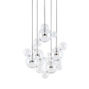 Giopato & Coombes - Bolle Circular Chandelier 24 Bubbles